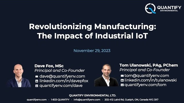 The title slide of our 29 November 2023 monitoring and maintenance webinar